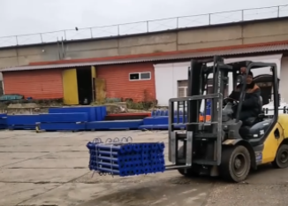 Комплект опалубки доставлен на площадку
