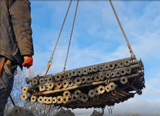 Доставка опалубки для фундамента на объект