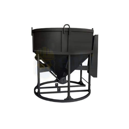 Бадья 2,0 м³ 1750x1750x1850 низкая Бадья 2,0 м³ 1750x1750x1850 низкая
