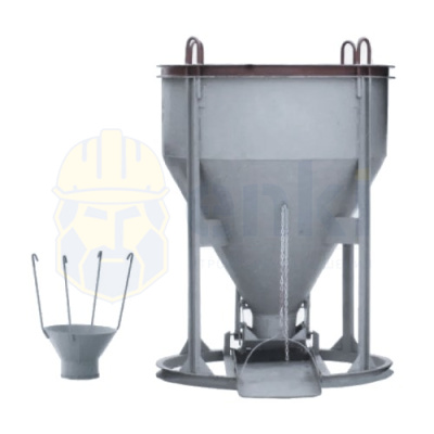 Бадья для бетона БНУ усиленная 2100x2100x1500