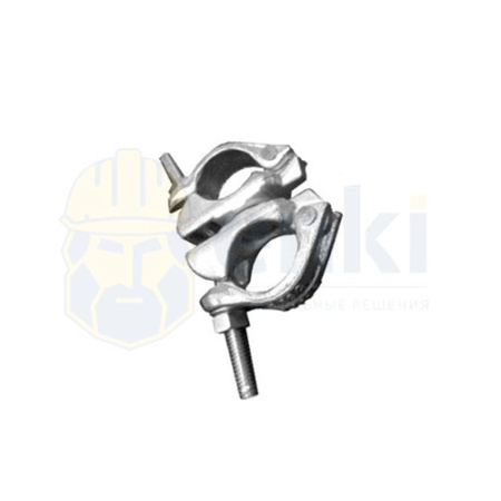 Поворотный кованый оцинкованный 60x48 мм