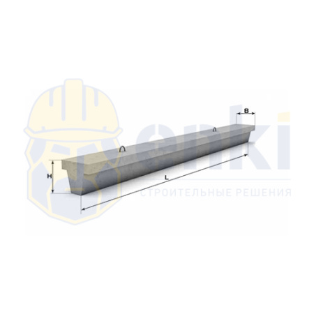 ФБ 6-26 балка фундаментная V-0.53 P-1.33 4450x400/200x450