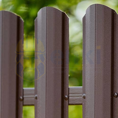 Фото товара штакетник металлический забор