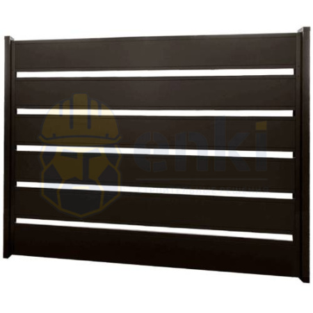 Металлический забор без тыльной стороны «Ранчо» Металлический забор без тыльной стороны «Ранчо»