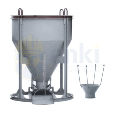 Бадья для бетона БНУ усиленная 2000x2000x1800