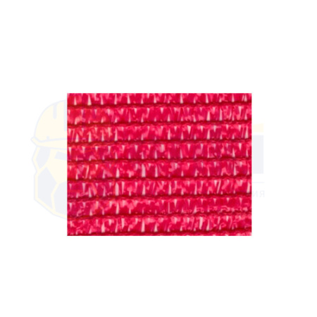 Фасадная сетка 3x50 м  ячейка 1x7 мм красная